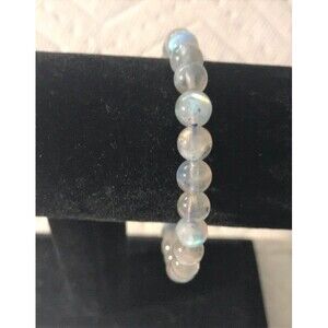 Labradorite Beaded Bracelet - 8mm